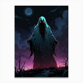 Ghost In The Night 1 Canvas Print