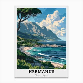 Hermanus Travel Canvas Print