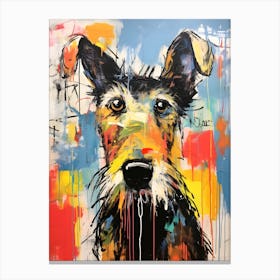 Contemporary Terrier Canvas Print