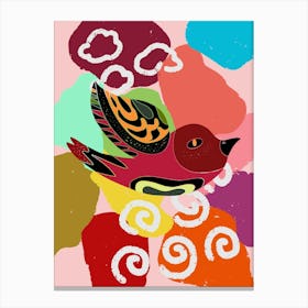 Colorful Bird Canvas Print