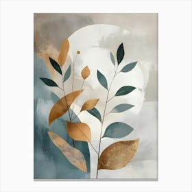 Abstract Leaves Canvas Print 2 Canvas Print