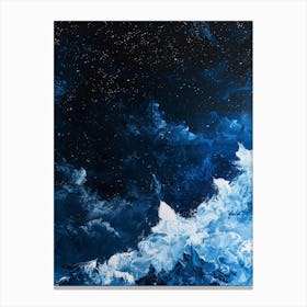 Blue Sea Canvas Print