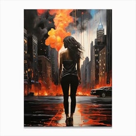 'Darkness' Canvas Print