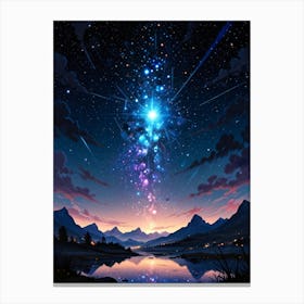 Starry Sky 7 Canvas Print