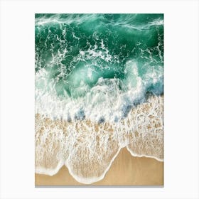 Ocean Waves Canvas Print Canvas Print