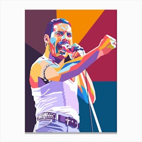 Freddie Mercury Canvas Print