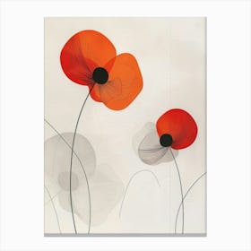 Poppies Canvas Print 3 Canvas Print