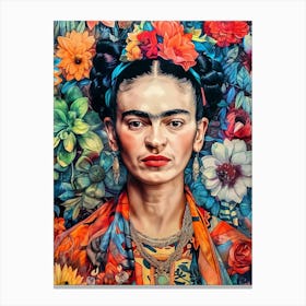 Frida Kahlo Canvas Print