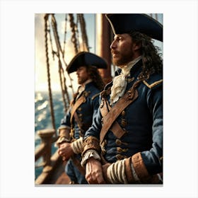 Pirate captain 2 Canvas Print