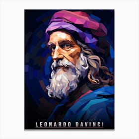 Leonardo Davinci Canvas Print