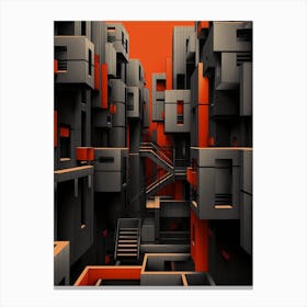 Urban Geometric 9 Canvas Print