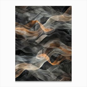 Abstract Wave Canvas Print 2 Canvas Print