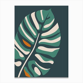 Tropical Leaf 2 Canvas Print