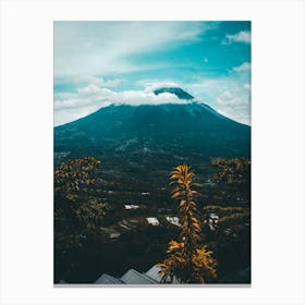 View Of Mount Agung Canvas Print