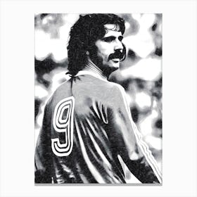 Gerd Müller legendary Toile