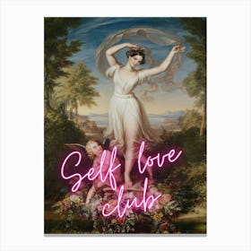Self Love Club 2 Canvas Print