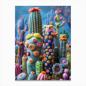 Cactus Garden Canvas Print