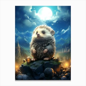 Hedgehog 1 Canvas Print