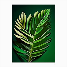 Spruce Leaf Vibrant Inspired 2 Canvas Print