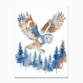 Barn Owl 6 Canvas Print