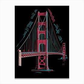 Golden Gate Bridge 3 Canvas Print