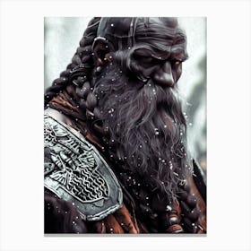 Viking babarian Canvas Print