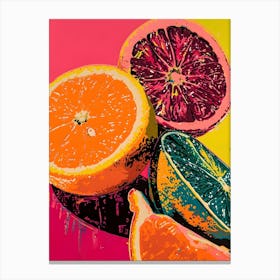 Orange Slices Canvas Print