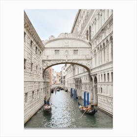Venice Canal, Italy Canvas Print