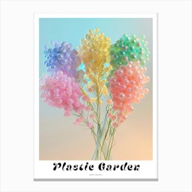 Dreamy Inflatable Flowers Poster Babys Breath 1 Canvas Print