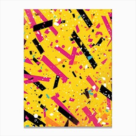 Confetti Background 1 Canvas Print