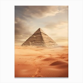 Pyramids Of Giza Canvas Print