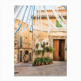 Spain Old Town Valldemossa Canvas Print