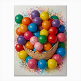 Easter Basket Canvas Print