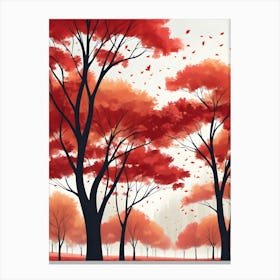 Autumn Trees 10 Canvas Print