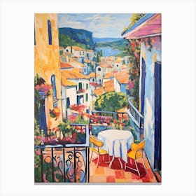 Sorrento Italy 1 Fauvist Painting Canvas Print