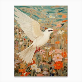Common Tern 4 Detailed Bird Painting Canvas Print
