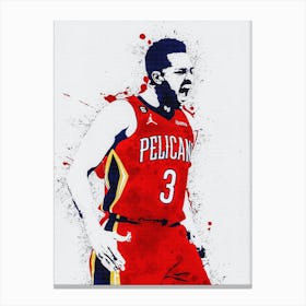 Cj Mccollum New Orleans Pelicans 2 Canvas Print