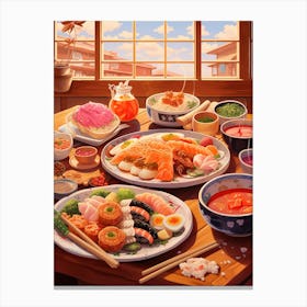 Japanese Food 6 Canvas Print