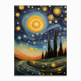 Starry Night 88 Canvas Print