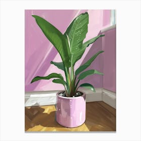 Plant In A Pot 45 Canvas Print