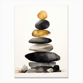 Pebbles Canvas Print