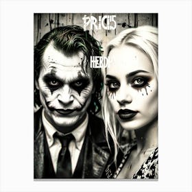 Joker And Katie Canvas Print