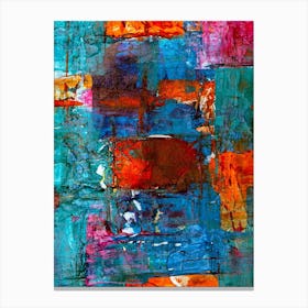 Abstract By Sandra Canvas Print