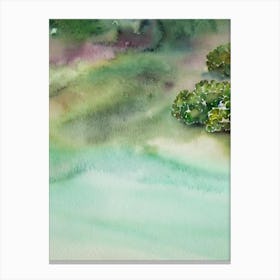 Acanthastrea Ii Storybook Watercolour Canvas Print