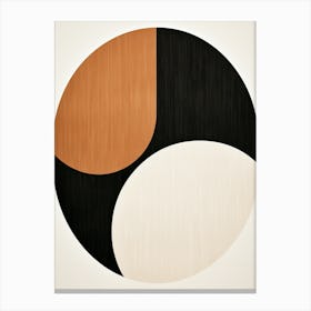 'Black And White' Bauhaus Canvas Print