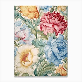 Floral Wallpaper 2 Canvas Print