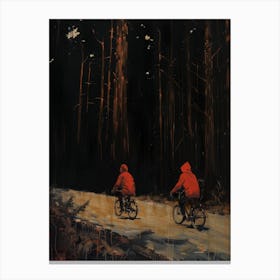 Boys In Woods 2 Fy V Canvas Print