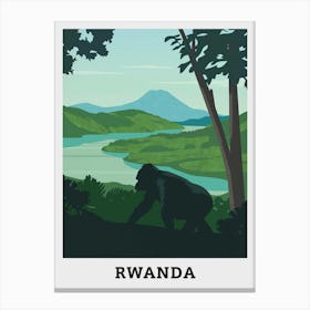 Rwanda, Uganda Travel Canvas Print