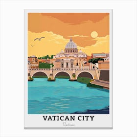 Vatican City Travel Canvas Print