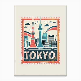 Tokyo Skyline Canvas Print